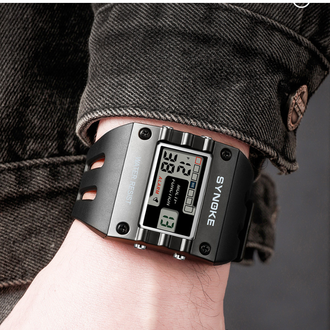 Montre Numérique de Luxe SYNOKE
