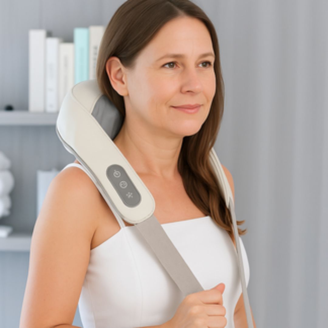 Appareil de massage pour le cou et les épaules avec fonction chauffante– Soulagement Instantané des Douleurs et Tensions