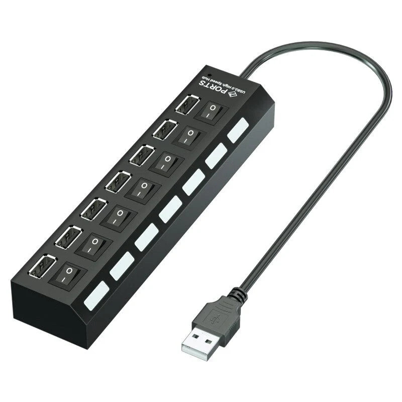 Connecteur d’extension de hub USB à 7 ports