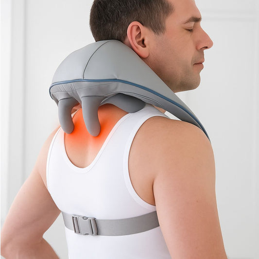 Appareil de massage pour le cou et les épaules avec fonction chauffante– Soulagement Instantané des Douleurs et Tensions