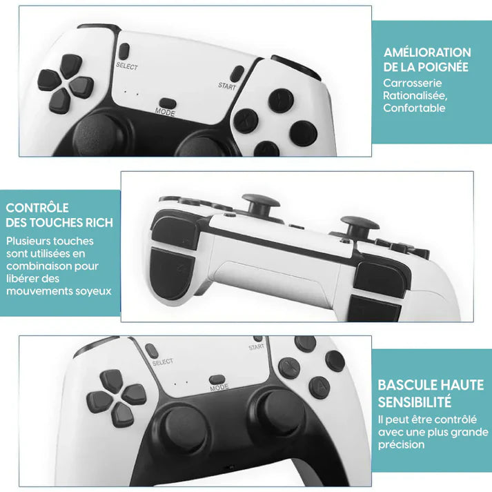 🎮 Console Retro Game 4K HDMI avec 20 000 Jeux + 2 Manettes Sans Fil