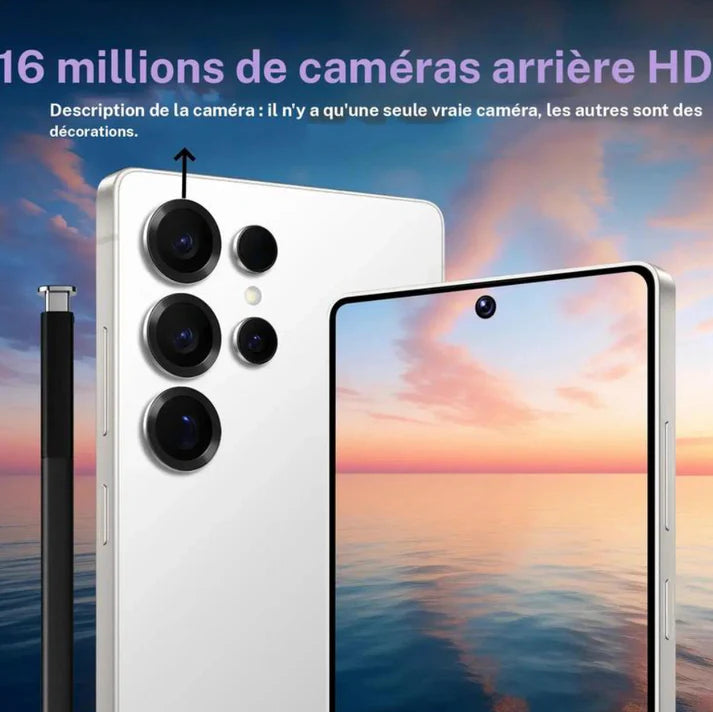 📱 Smartphone FUFFI 6.8" (Ce n'est pas un Samsung) | Android 12.0 | 4G Débloqué | Stylet Inclus ✏️ | 4GB RAM | Caméra 8MP + 16MP | Double SIM