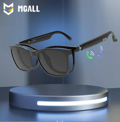 🕶️ Lunettes Intelligentes Connectées | Écouteurs Bluetooth Intégrés 🎧 | Musique & Appels Téléphoniques 📞 | Design Élégant & Confortable 😎