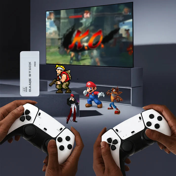 🎮 Console Retro Game 4K HDMI avec 20 000 Jeux + 2 Manettes Sans Fil